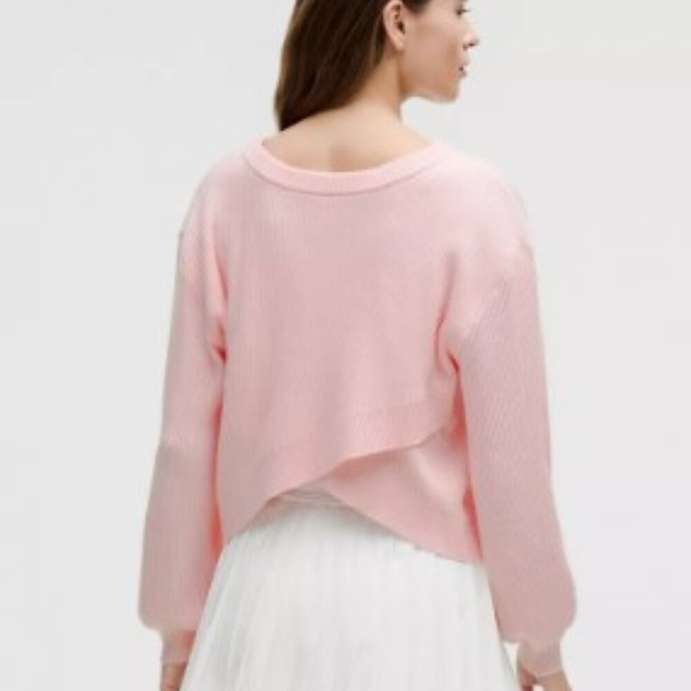 Reversible Crossover Sweater - S